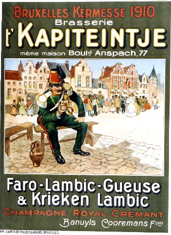 LYNEN Bruxelles Kermesse 1910 - Brasserie t'Kapiteintje