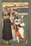 BATTAILLE Mi-Carême à Schaerbeek 1908 Cortège Carnavalesque