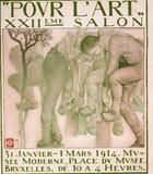 VAN DE WOESTIJNE Pour l'Art 1914