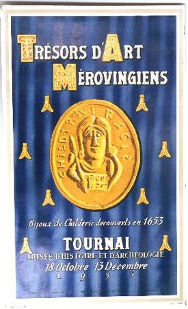 Tournai Trésors d'Art Mérovingiens 1953