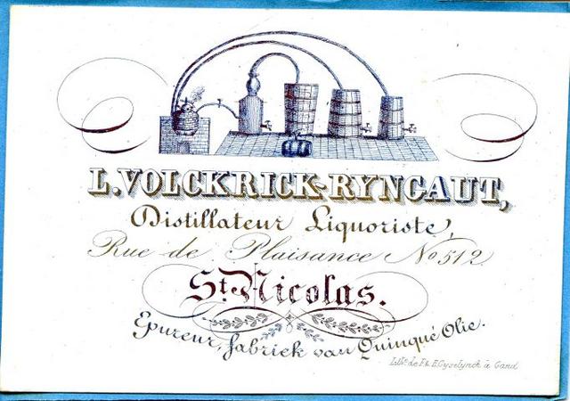 St Nicolas distillateur Volckrick-Ryngaut
