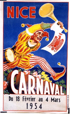 BEGLIA Nice carnaval 1954