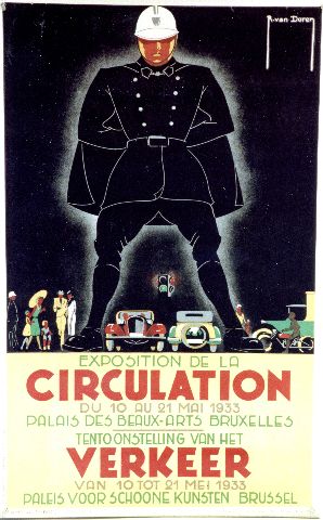 Van Doren exposition de la circulation Bruxelles 1933