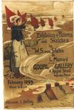 VON GLEHN Exhibition Goupil Gallery 1899