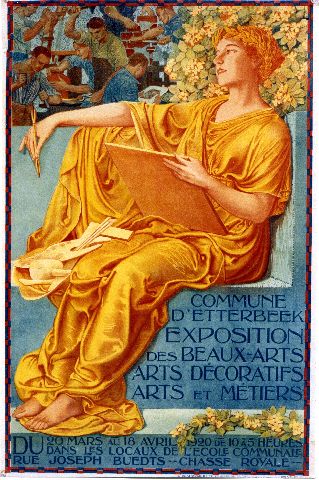 Exposition des Beaux-Arts, Arts Décoratifs Etterbeek 1920