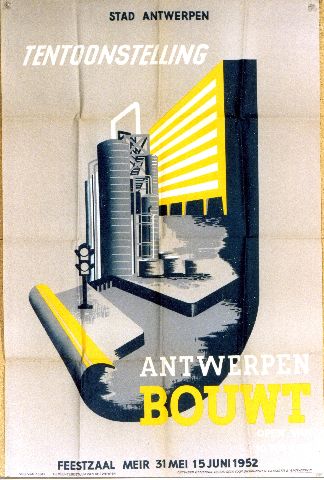 Tentoonstelling Antwerpen Bouwt 1952