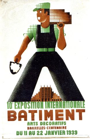 Milord Expo Internationale Bâtiment Bruxelles 1939