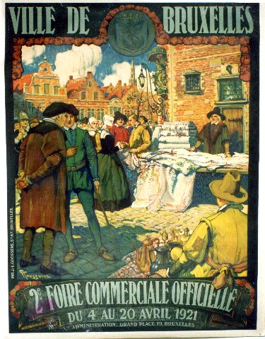 TOUSSAIN 2e Foire Commerciale 1921