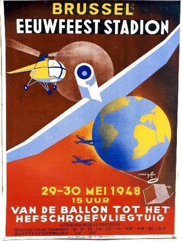 Goffin Brussel van de Ballon tot het Hefschroefvliegtuig 1948