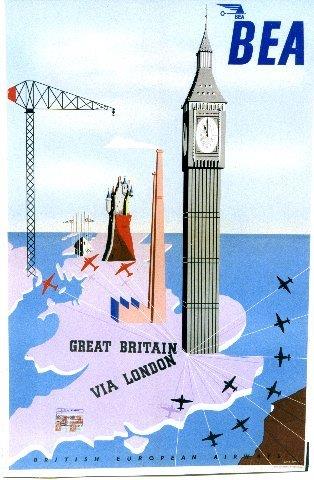 Lewis BEA Great Britain via London