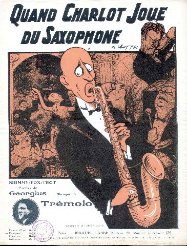 Choppy Quand Charlot Joue du Saxophone