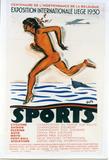 OCHS Exposition Internationale Liège 1930 - sports