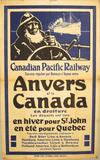 Canadian Pacific Railway Anvers et le Canada