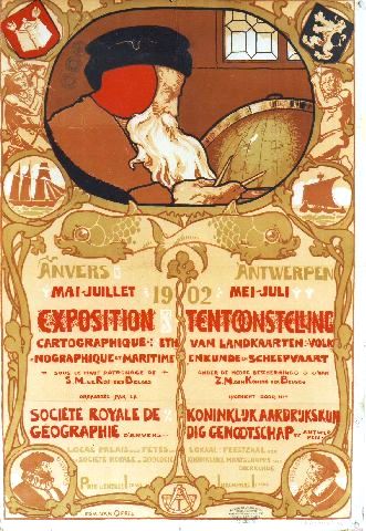 VAN OFFEL Exposition Cartographique Anvers 1902