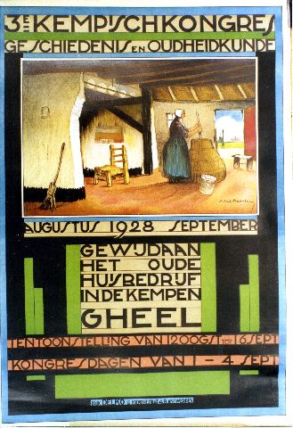 BAKSTEEN 3de Kempisch Kongres Gheel 1928