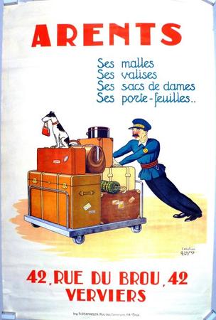 LEGROS Arents malles, valises...
