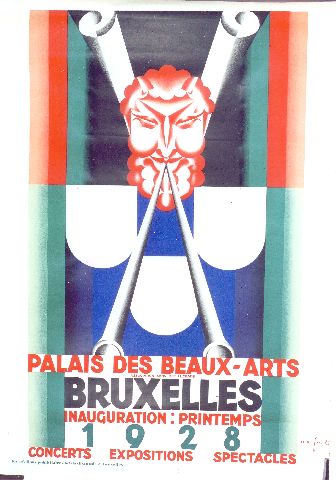 MARFURT Palais des Beaux-Arts Bruxelles 1928