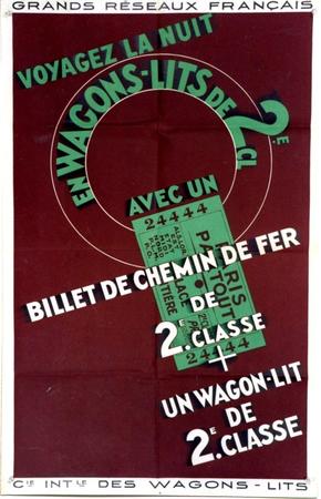 Voyagez la Nuit en Wagons-Lits de 2e Classe.