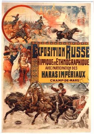 Exposition Russe Hippique et Ethnographique TAMAGNO