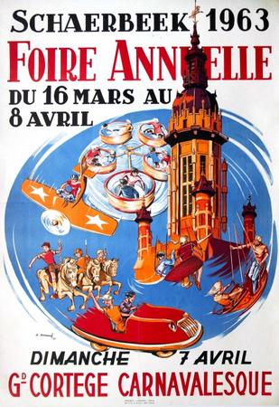 DESMARE Scharbeek Foire Annuelle 1963