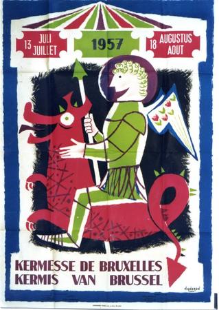 VIGNERON Kermesse de Bruxelles 1957