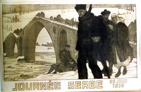 Journée Serbe 1916 MOURGUE