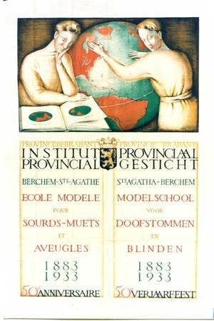 ANTO-CARTE Ecole Modele Pour Sourds-Muets et Aveugles