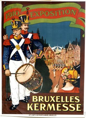 SPRINGAEL Bruxelles Kermesse 1910