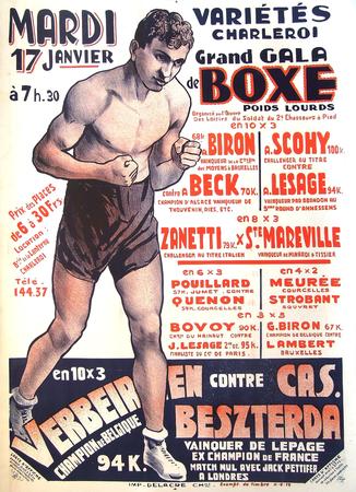 Variétés Charleroi Grand Gala Boxe Poids Lourds