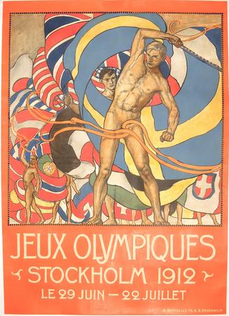 HJORTZBERG Jeux Olympiques Stockholm