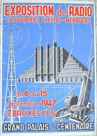 SIMAR-STEVENS Exposition de Radio et d'Appareils Electro-ménagers