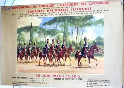 CIRIZELLO Hippodrome de Boisfort - Carrousel des Carabiniers