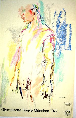 Oskar Kokoschka Olympische Spiele München 1972