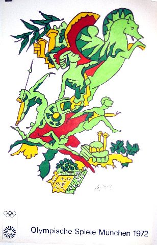 Charles Lapicque Olympische Spiele München 1972