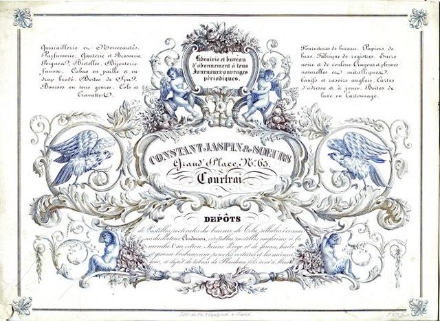 Courtrai commerce général Constant Jaspin