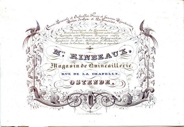 Ostende quincaillerie Rinbaux