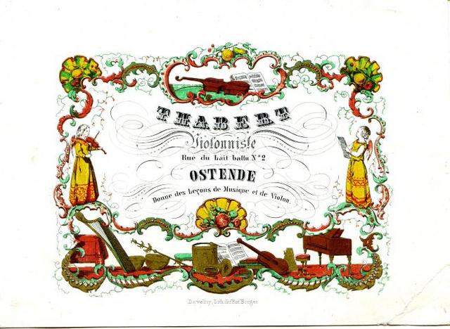 Ostende violoniste Thabert
