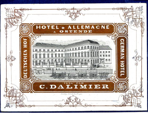 Ostende Hôtel d'Allemagne