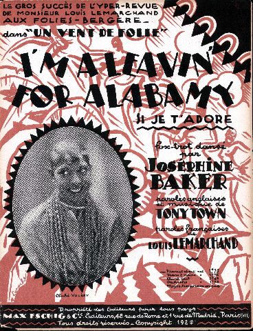 R. Laroche I'm a Leavin' for Alabamy (Joséphine Baker)