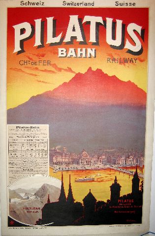 R. WINKLER "Pilatus Bahn"