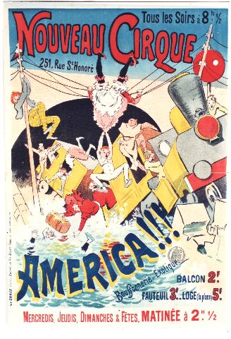 Georges MEUNIER NOUVEAU CIRQUE "AMERICA!!!"