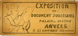 COLLIN Expo Document Judiciaire Anvers 1911