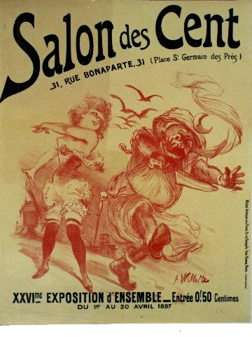 WILLETTE  Salon des Cents 1897