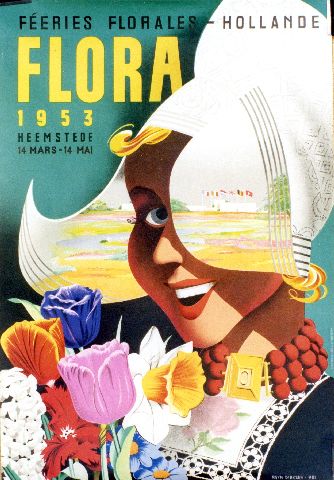 Dirksen Feeries florales Hollande 1953