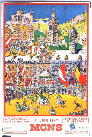 LEONARD Mons Fête du Lumeçon 1947