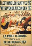 Elections 1912 - la poule cléricale