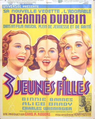 Trois Jeunes Filles aka Three Smart Girls