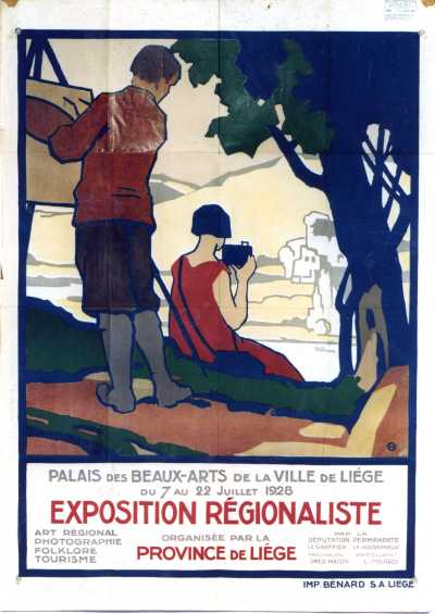 BERCHMANS Exposition régionaliste Liège 1928