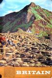 Britain - the Giant's causeway, County Antrim, Northern Ireland