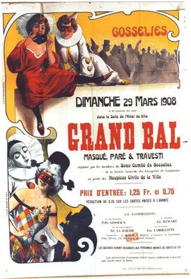 Gosselies Grand Bal Masqué 1908